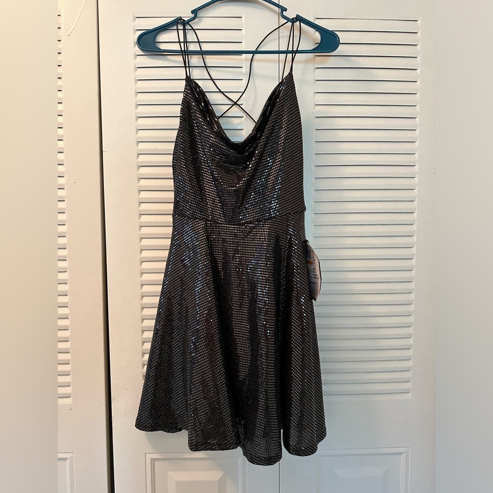 Black Cocktail Dress Sparkly